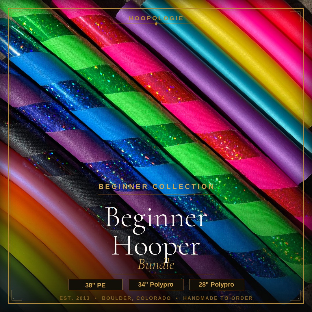Beginner Hooper Bundle | Three Hoops for Every Stage | Hoopologie