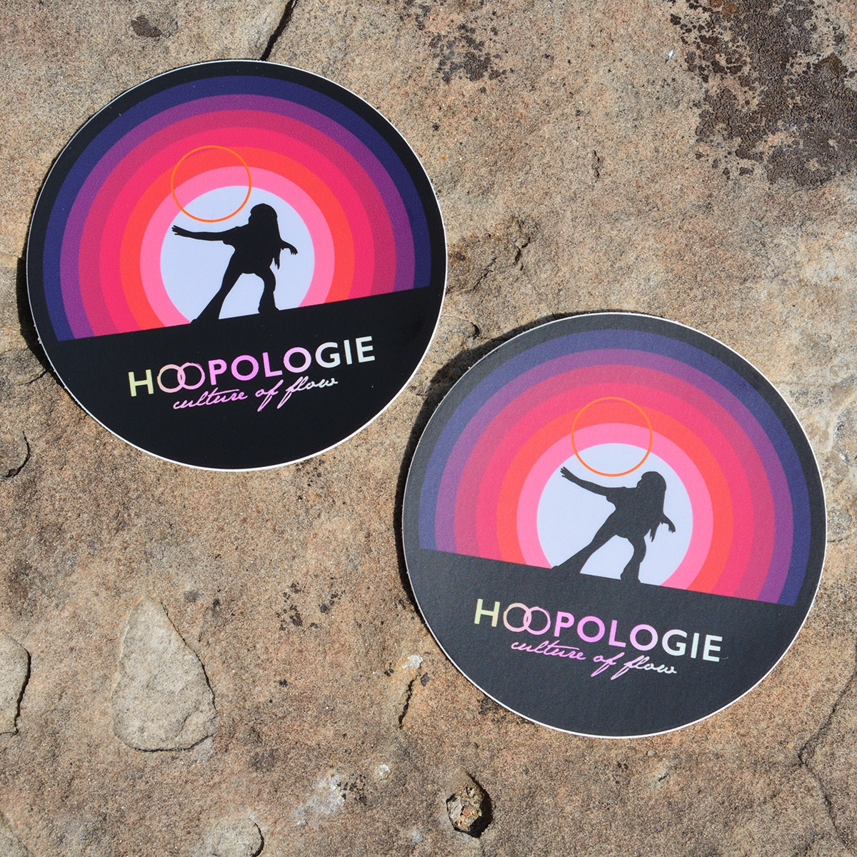 Hoopologie Retro Sticker - Back Roll
