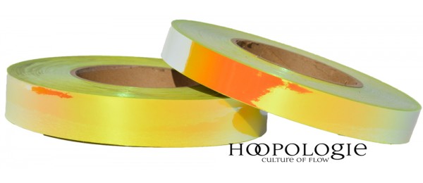 Citron Yellow Color Shifting Transparent Tape