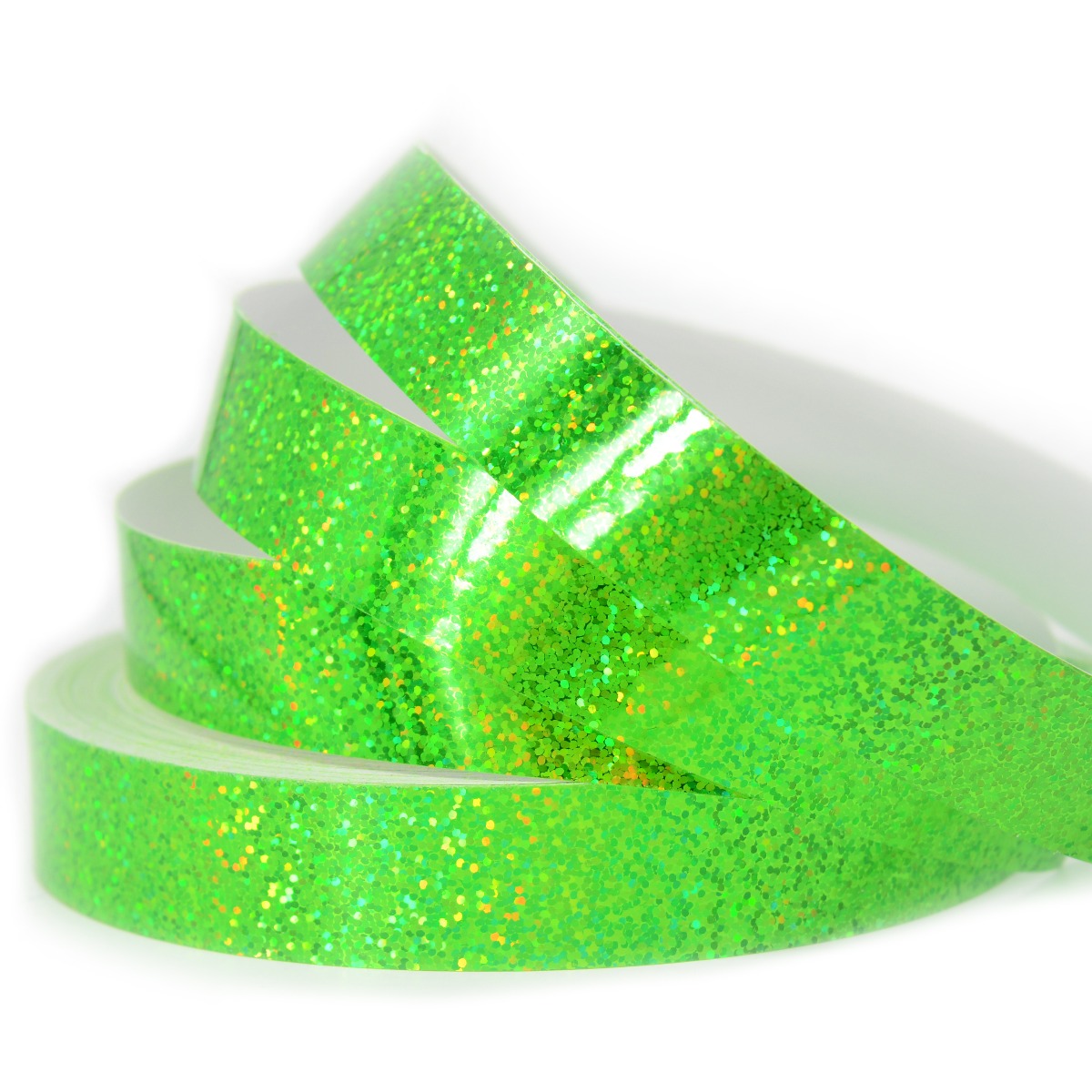 Fluorescent Green Sequin Tape