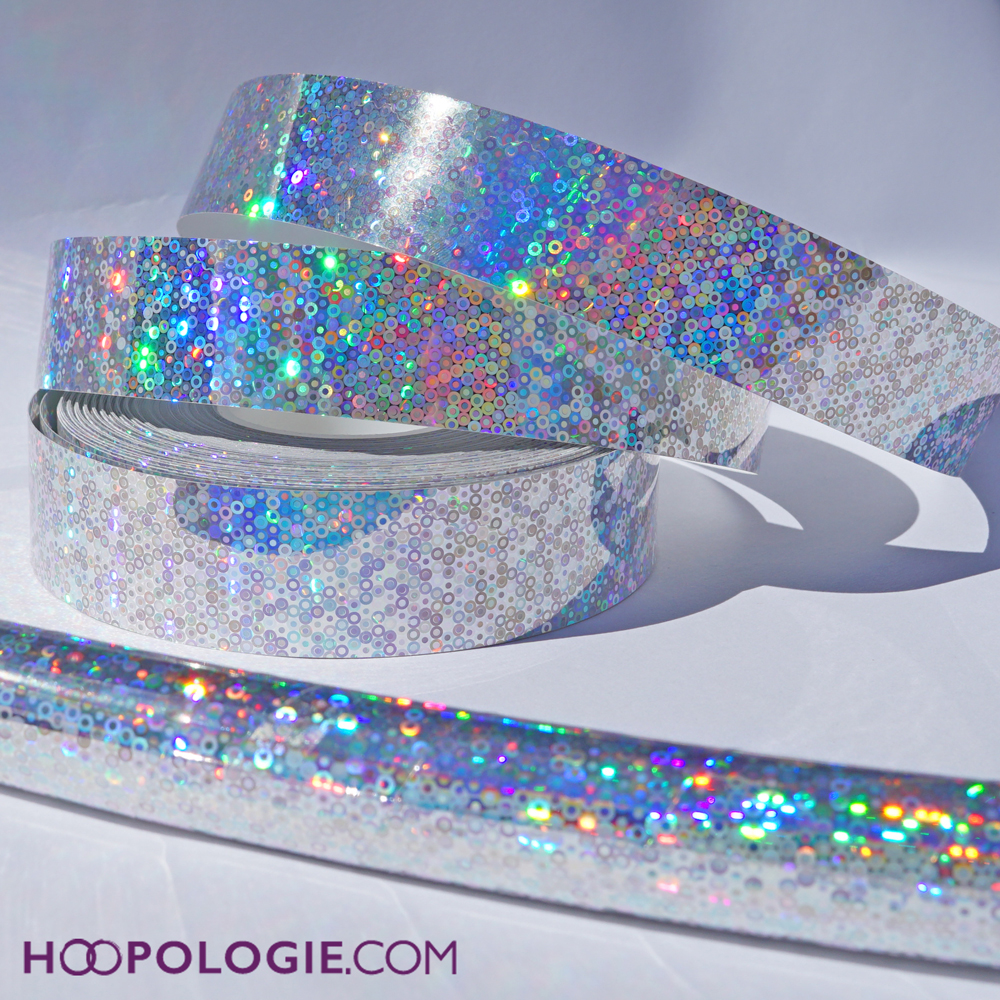 Silver Holographic Hoopios Tape