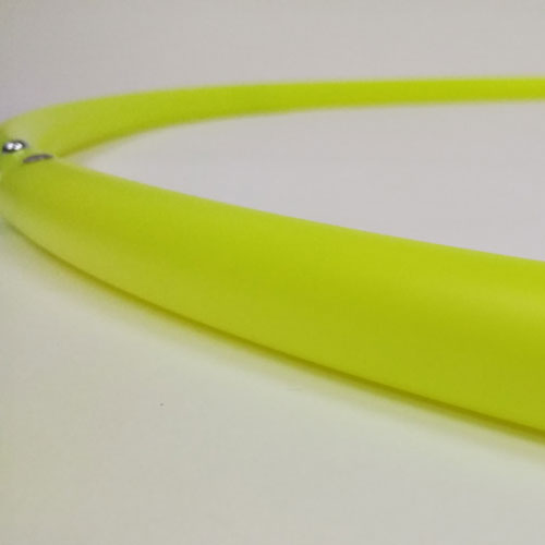 UV Yellow Polypro Dance Hoop