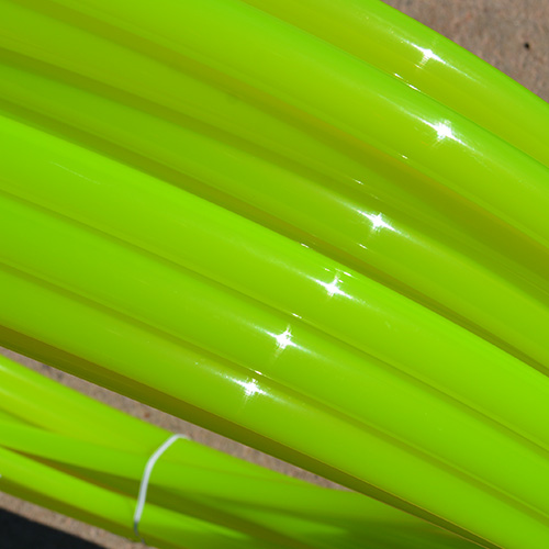 Radioactive UV Glossy Polypro Tubing - Highlighter Yellow