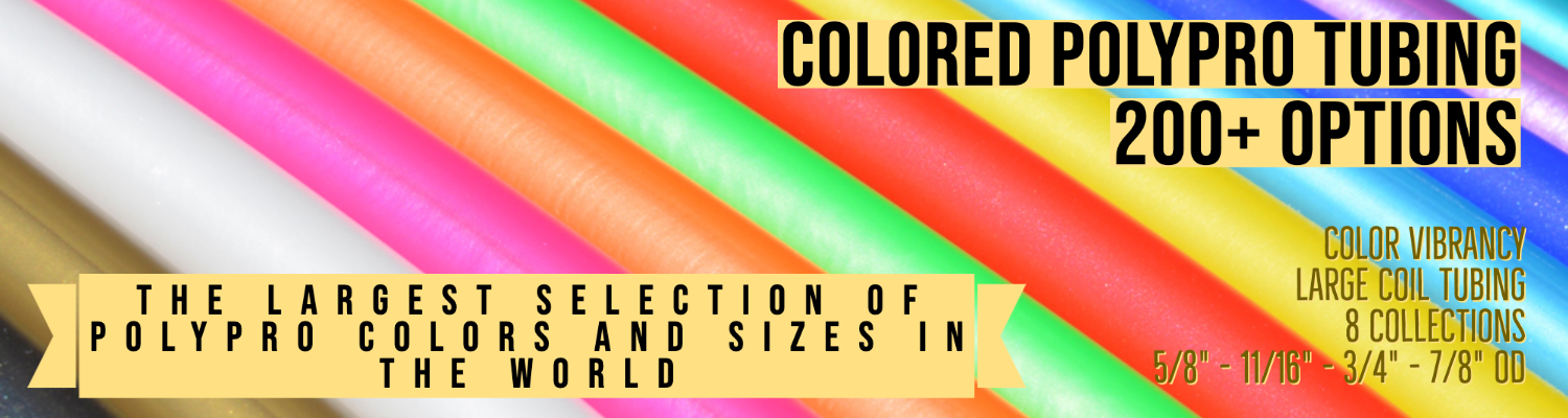 Colored 11/16" Goldilocks Polypro