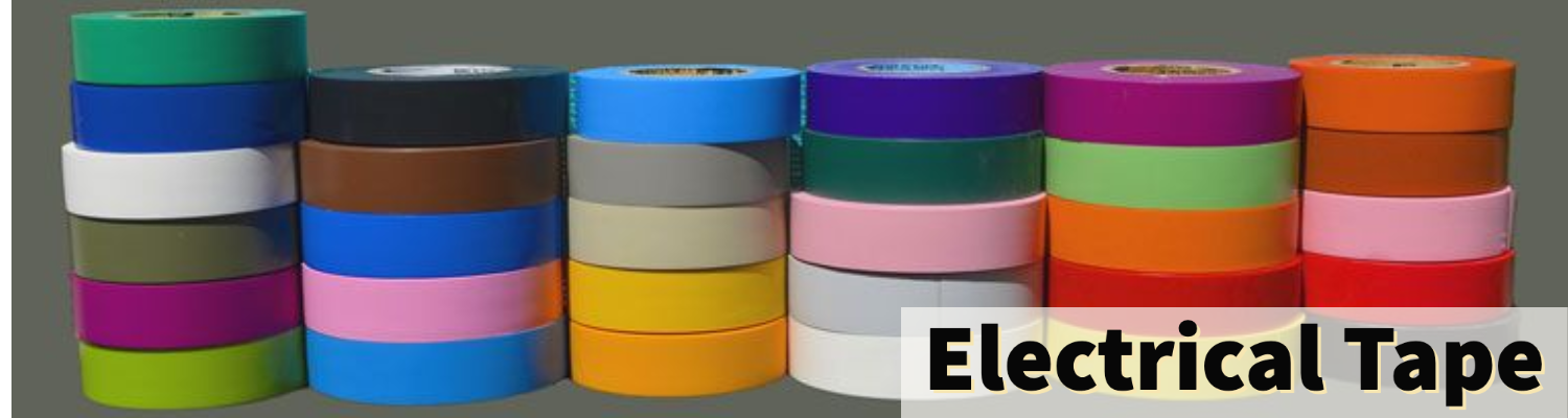 Electrical & Color Coding Vinyl Tapes, Vinyl Hoop Tape