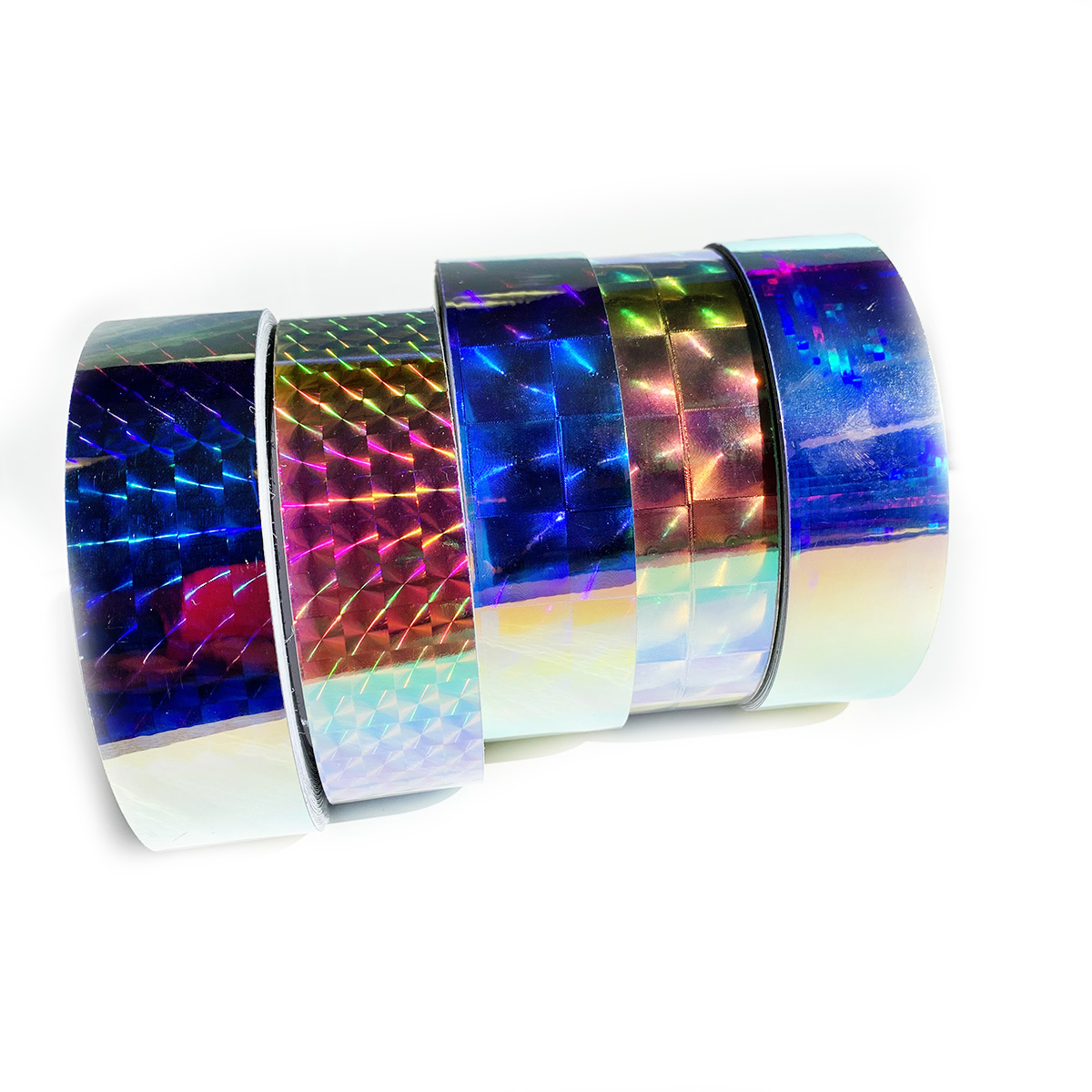 Fire Opal Holographic Tape Collection 5 color bundle - Caribbean, Fire  Opal, Cateye Opal, Snakeeye Opal