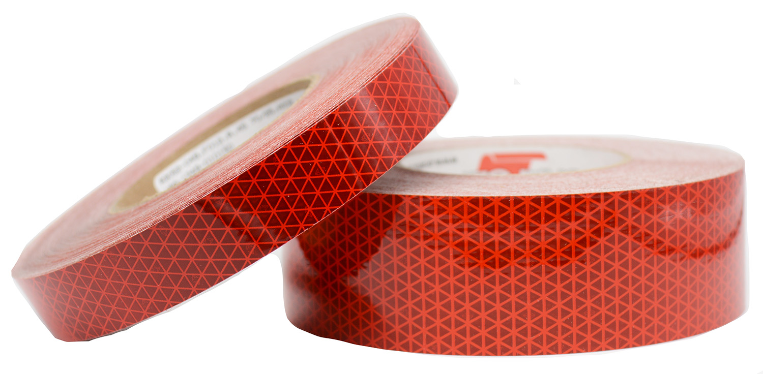 NEON ORANGE  Reflective   Conspicuity  Tape 3" x 100 feet  Very Thick 